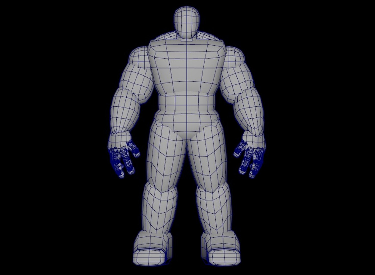 Mesh Based Hulk Model - TurboSquid 1294651