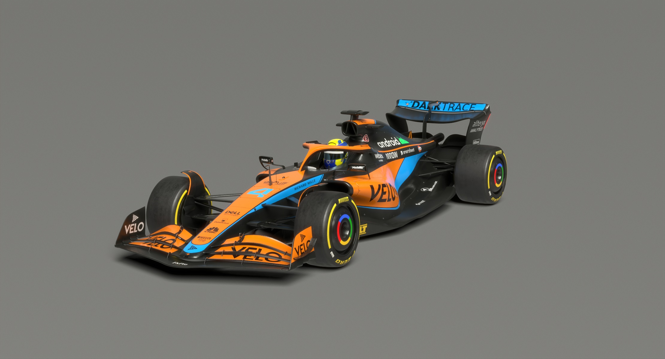 McLaren MCL36 F1 Team Formula 1 2022 Race Car Livery Update 3D ...