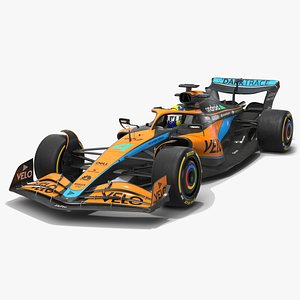 McLaren MCL36 F1 Team Formula 1 2022 Race Car Livery Update 3D