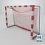 Handball Goal Post 3D