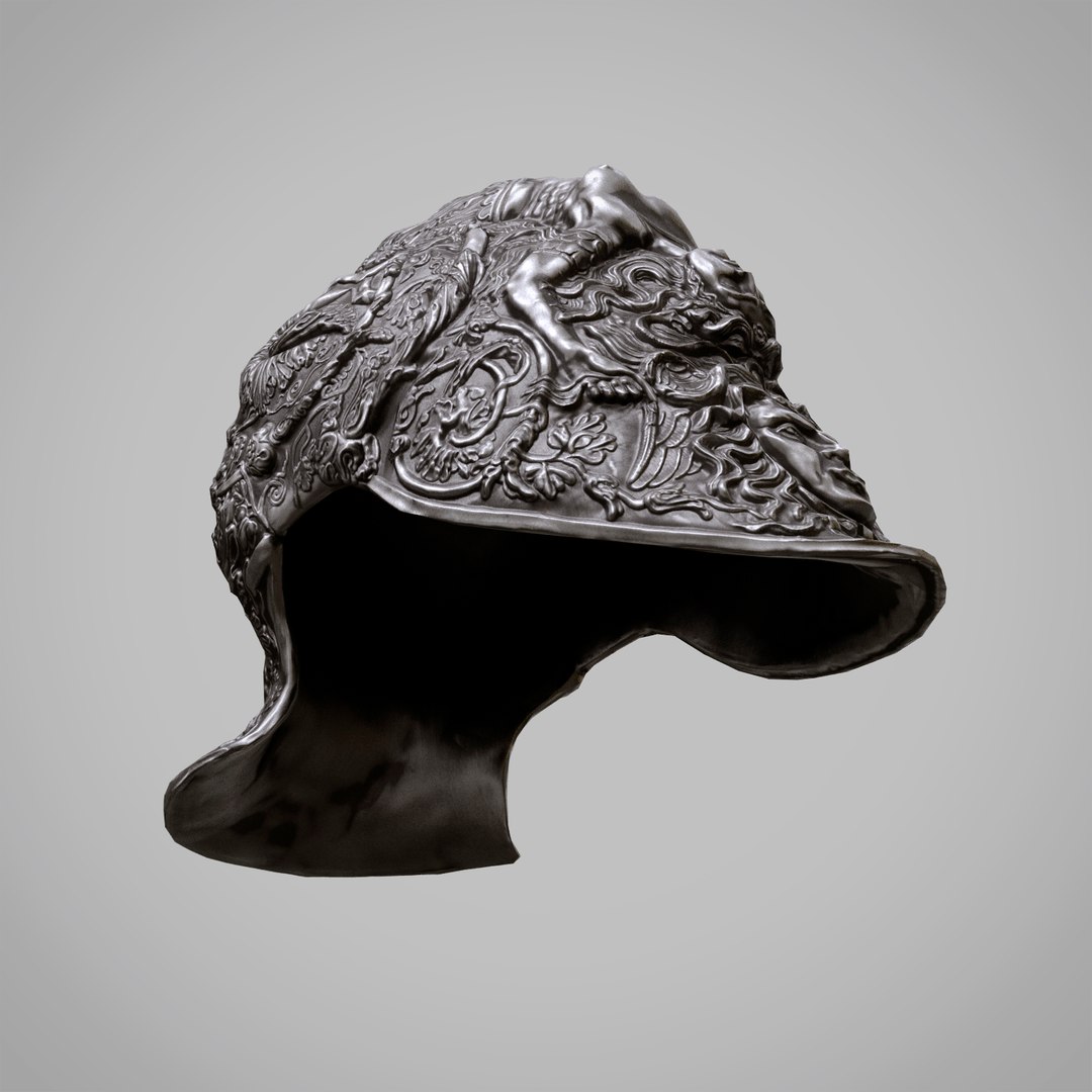 Burgonet Filippo Negroli Helmet 3D Model - TurboSquid 1191723