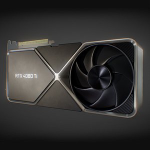 NVIDIA GeForce RTX 4080 Ti GPU 3D