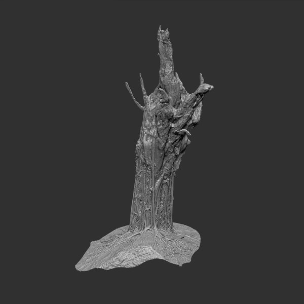 3d jungle tree 16k model