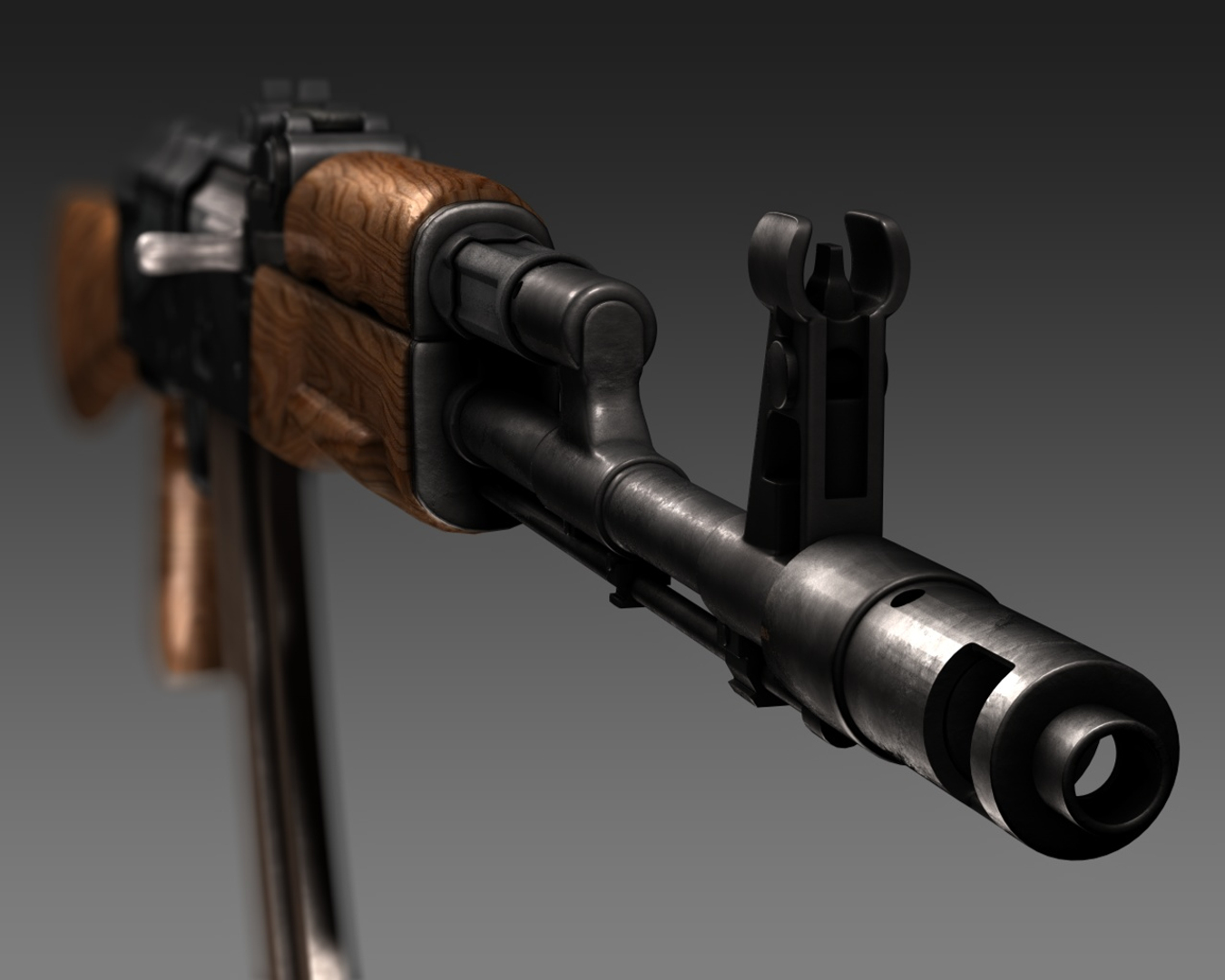 무료 AK-74 3D 모델 - TurboSquid 478916
