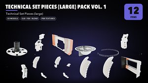 Technical Set Pieces large Pack Vol 1