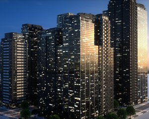 3D model City Block Type A23