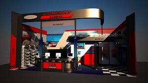 3D exhibition stand