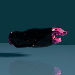 Scarecrow fish on a suction cup