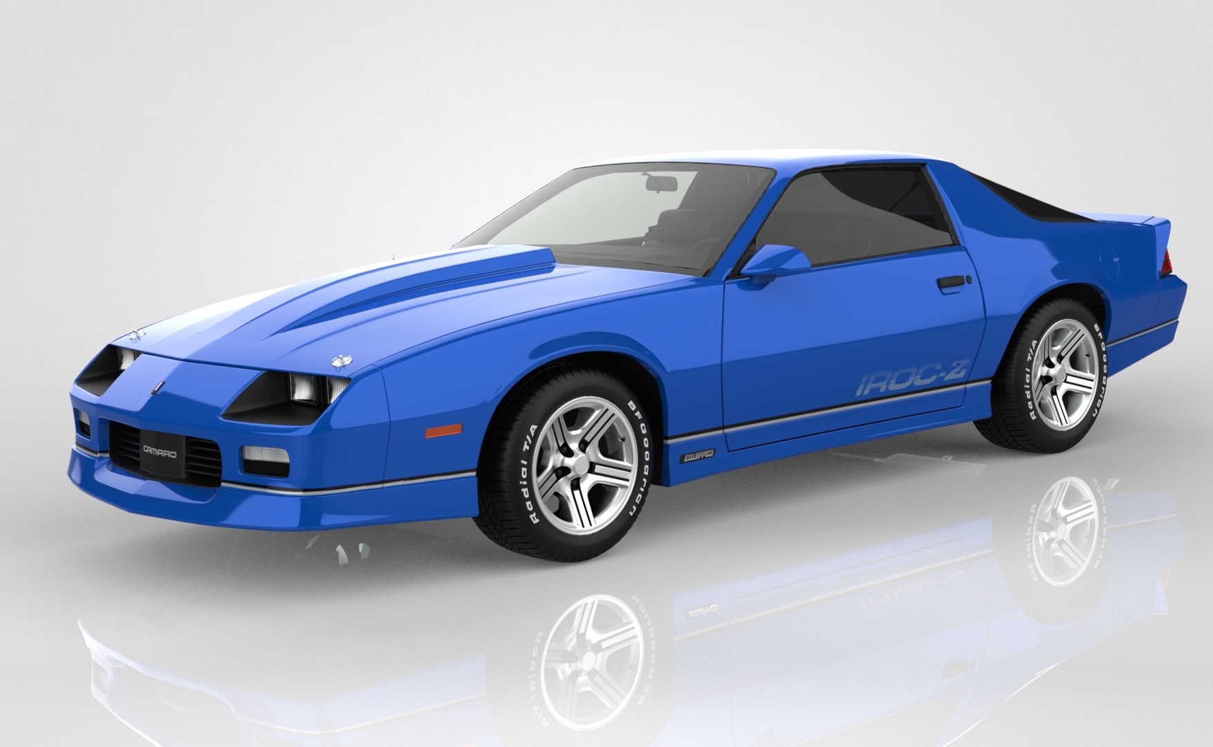 1/8 モノグラム製 シボレーカマロ Z-28 IROC-Z未組立モデル 1/8 モノグラム製 シボレーカマロ Z-28 IROC-Z未組立モデル