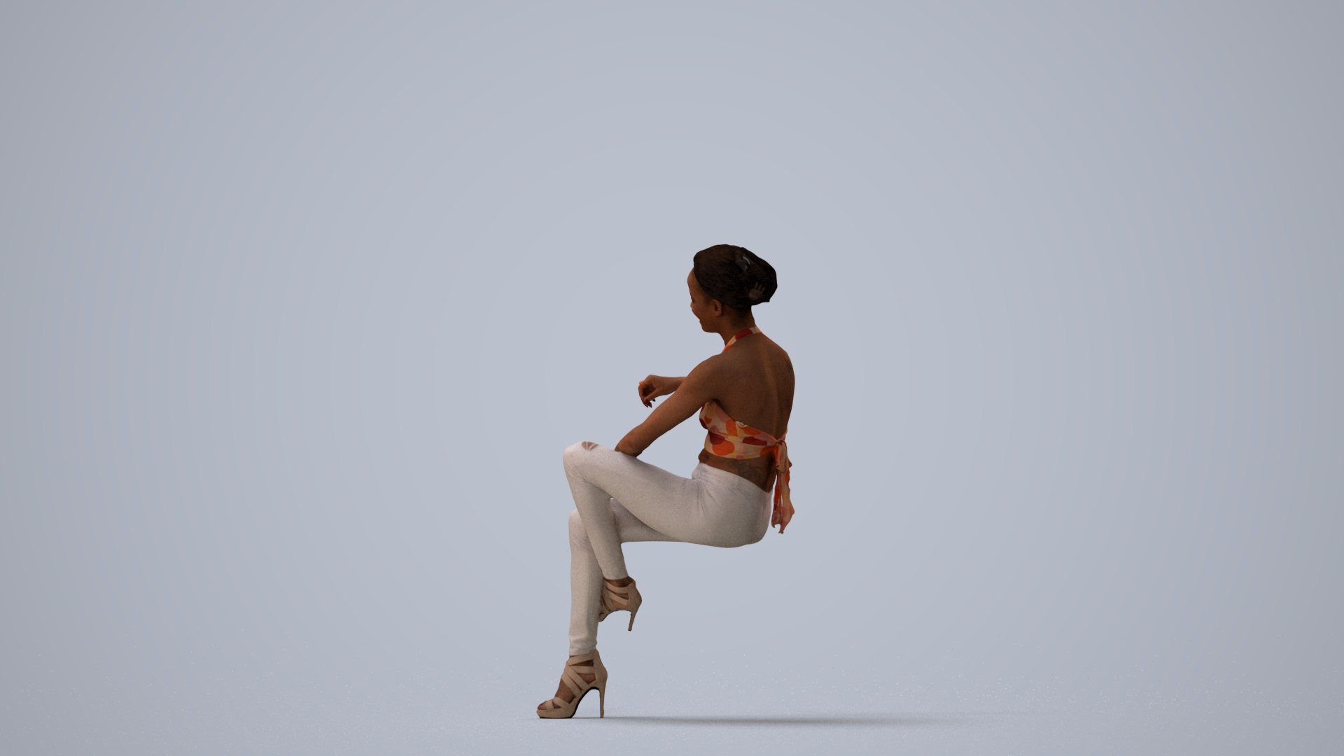 3D 00307Carolina015 - Adult Black woman relaxing at home in casual summer attire https://p.turbosquid.com/ts-thumb/q0/52EYSC/JU/00307_carolina015_state2_frame_0002/jpg/1773035010/1920x1080/fit_q87/0e37a1b31c11baa15db560a66f27e378bb416cbe/00307_carolina015_state2_frame_0002.jpg