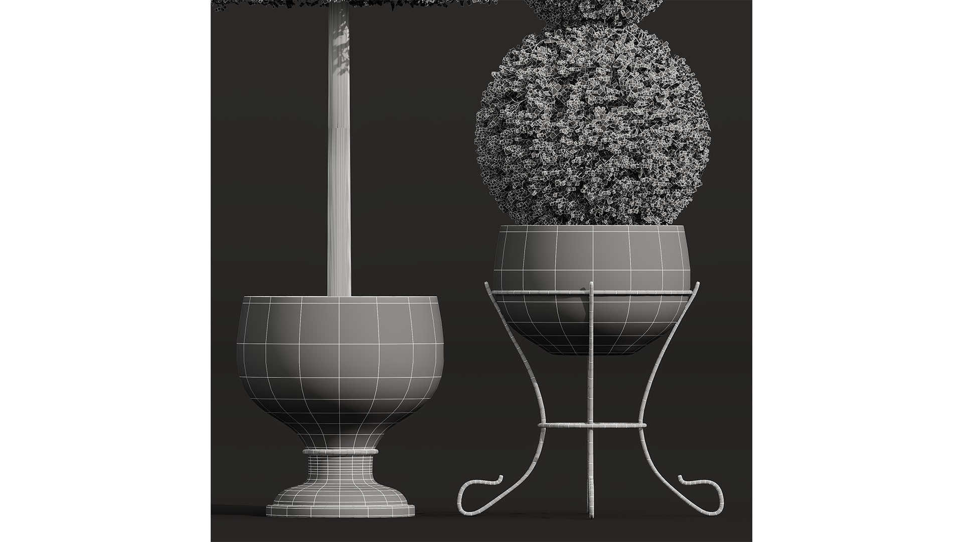 9Different SETS Of Plant Bush Set Vol 30 3D Model - TurboSquid 2205099