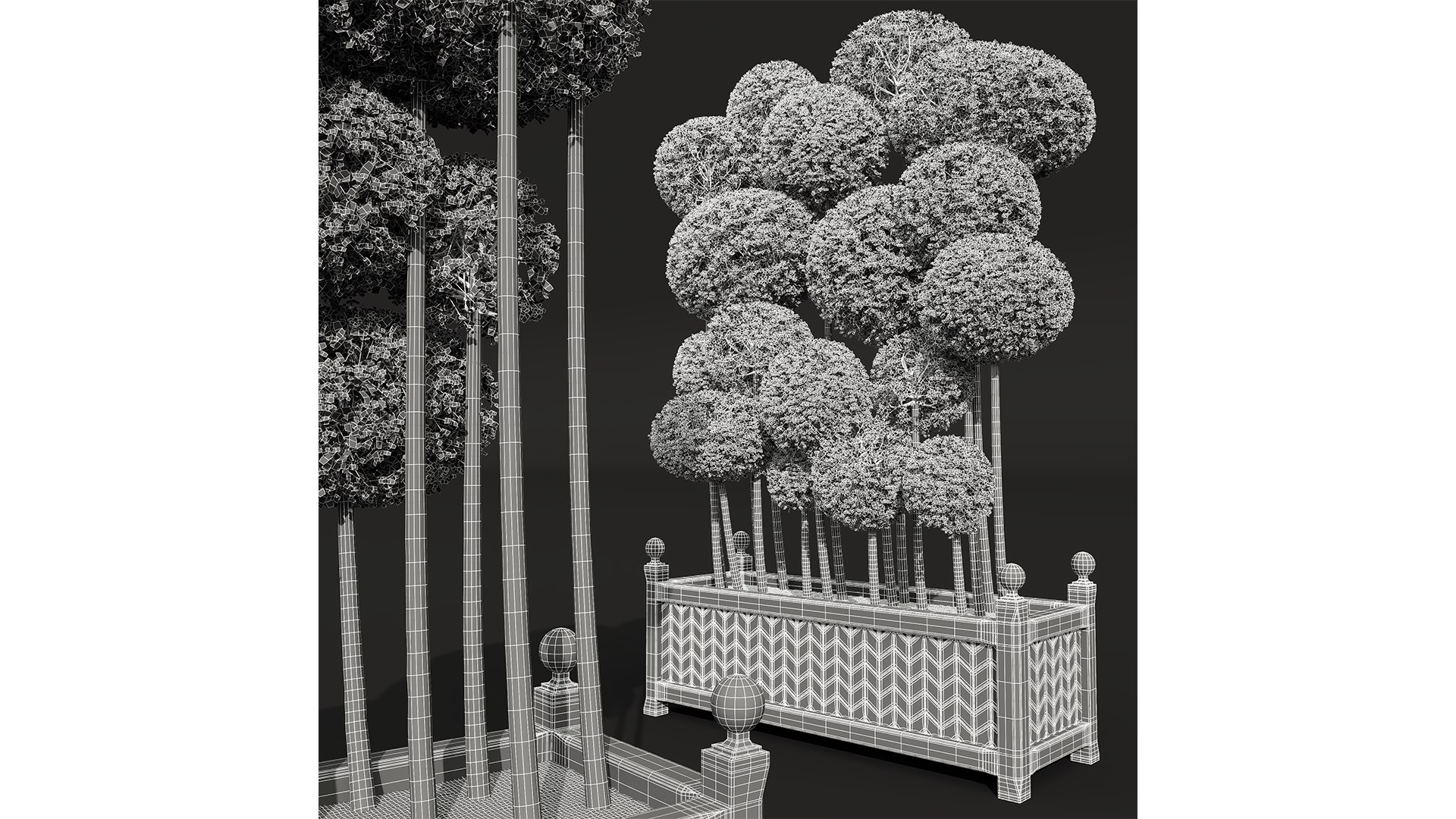 9Different SETS Of Plant Bush Set Vol 30 3D Model - TurboSquid 2205099