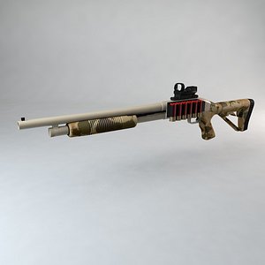 3d mossberg tactical shotgun pump