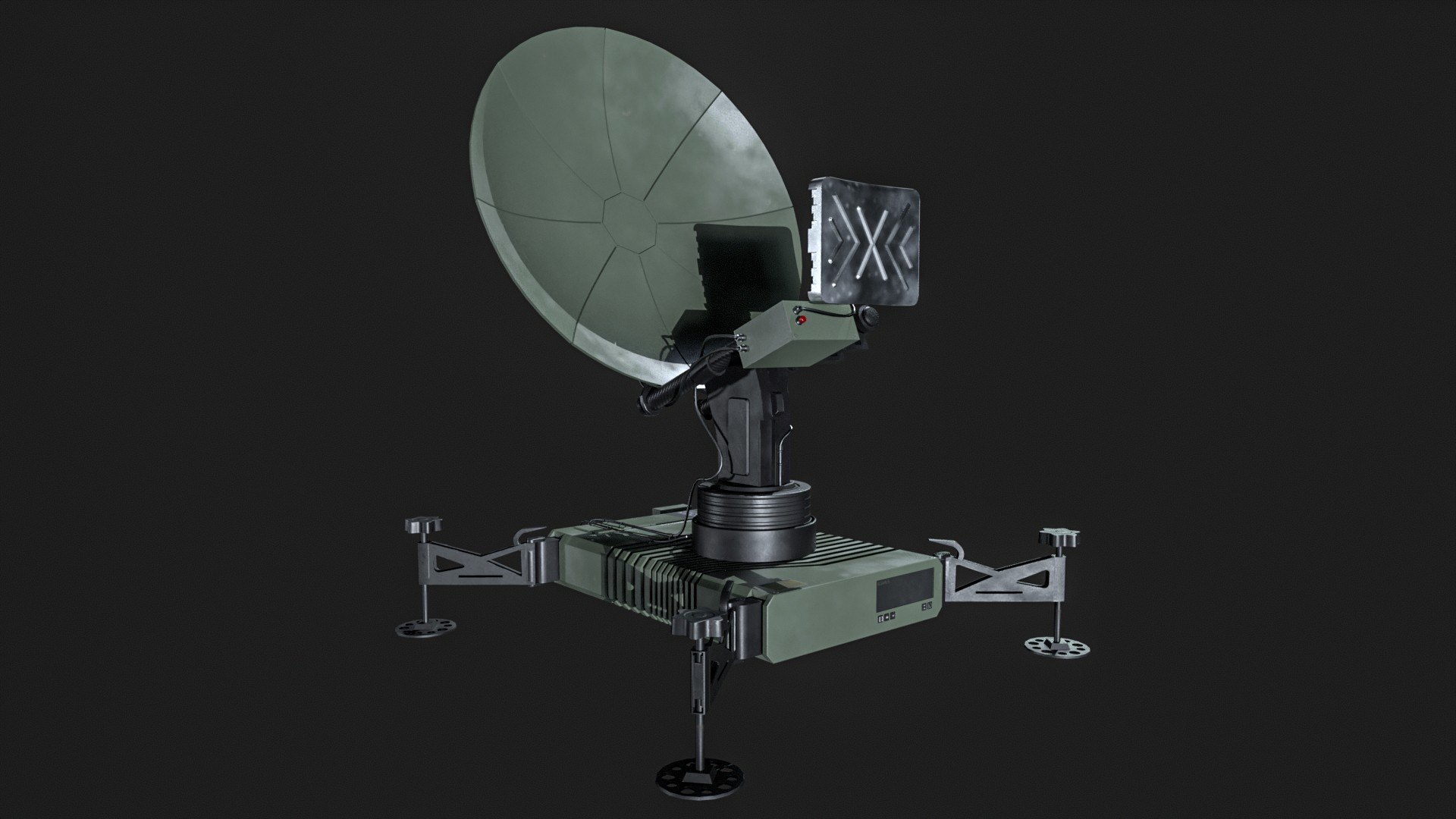 Military Satalite Disk 3D - TurboSquid 2245849