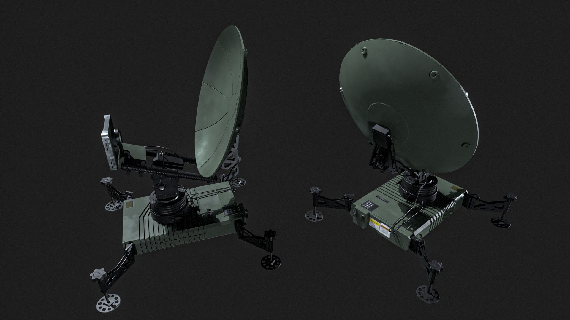 Military Satalite Disk 3D - TurboSquid 2245849