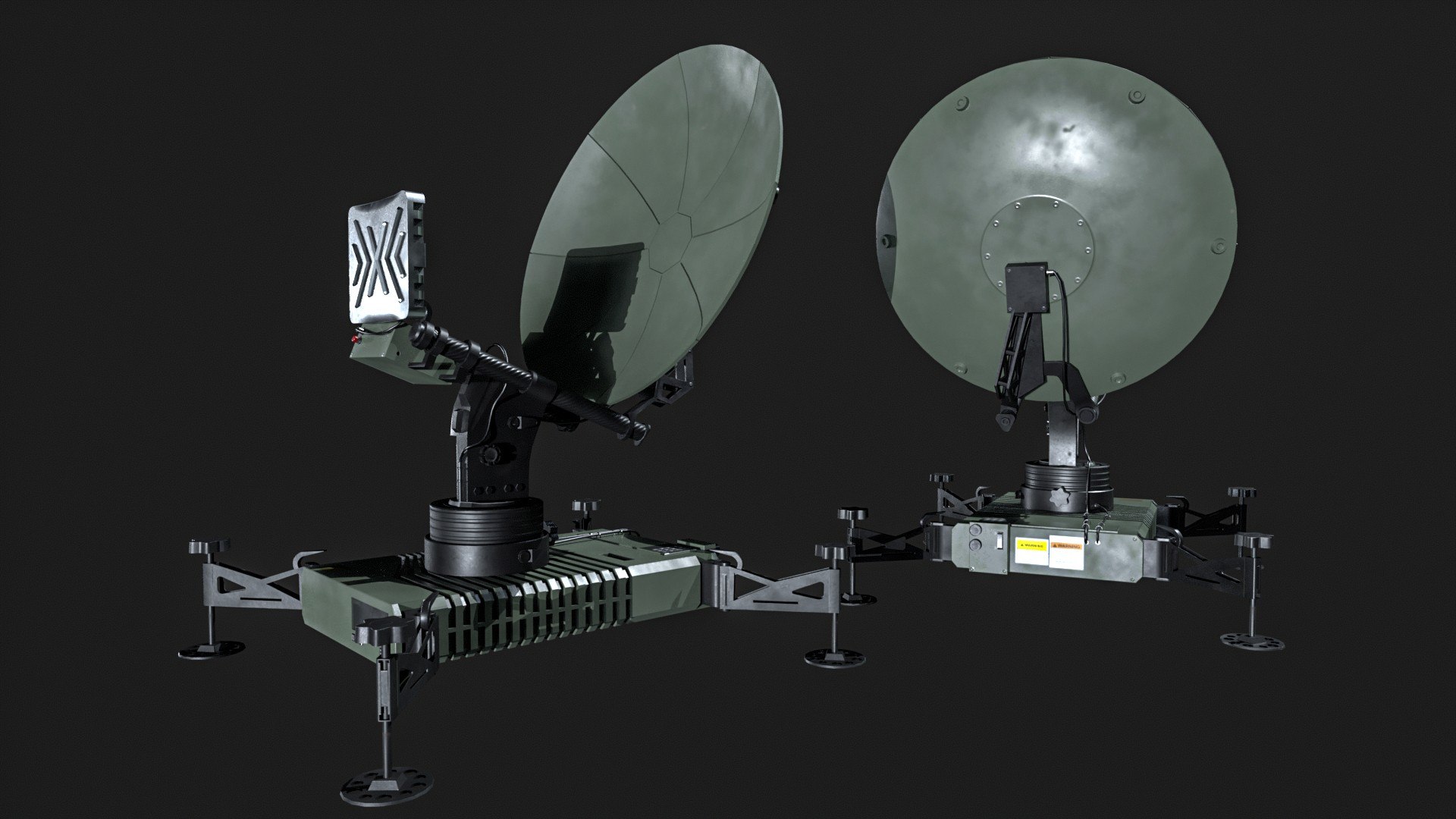 Military Satalite Disk 3D - TurboSquid 2245849