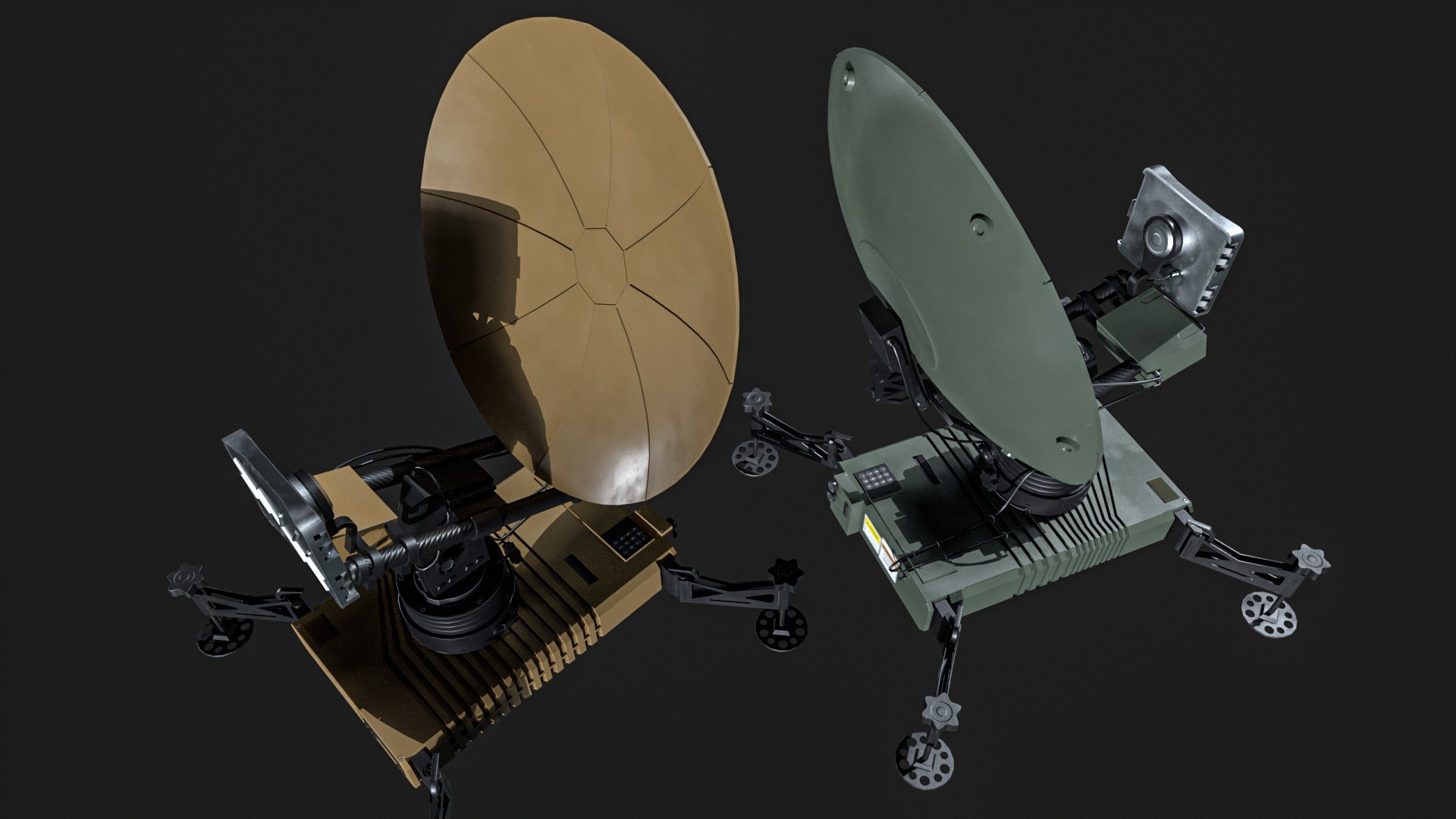 Military Satalite Disk 3D - TurboSquid 2245849