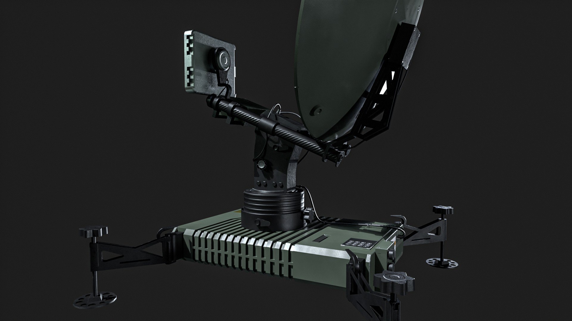 Military Satalite Disk 3D - TurboSquid 2245849