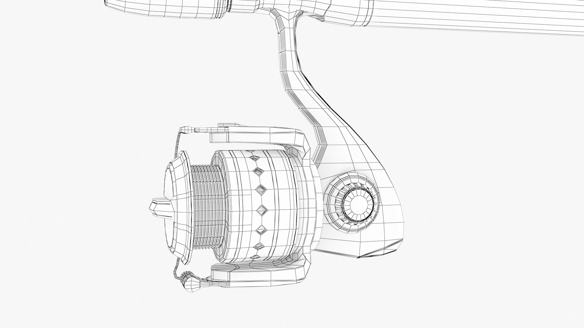 3D Spinning Rod And Reel Model - TurboSquid 1919979