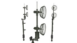 3D Military Antenna