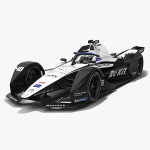 Rokit Venturi Formula E Season 2020 2021 Race Car