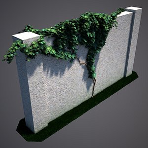 Fence section with Ivy V01