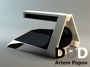 free iron concept 3d model