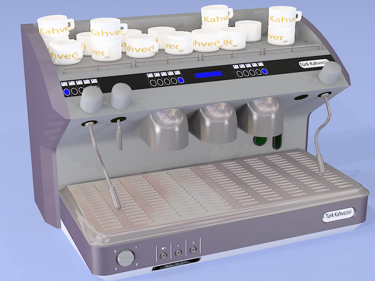 3d coffeemaker coffee machine model
