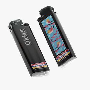 3D Lighter Cricket Indonesia model