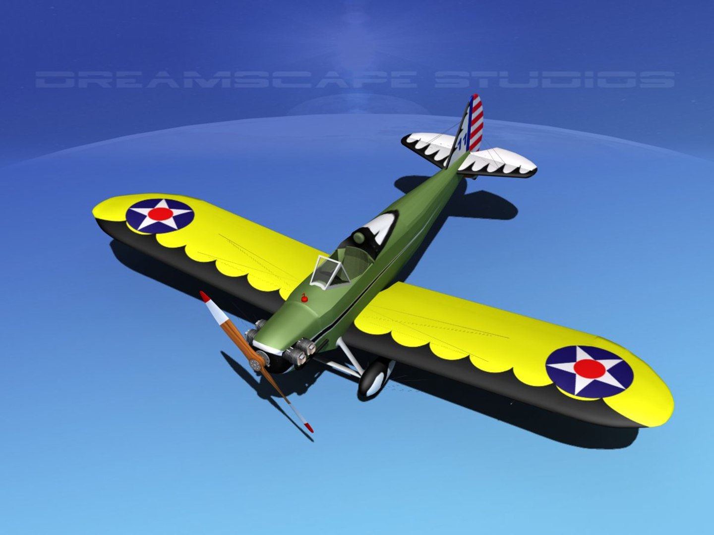 3d propeller bowers fly baby model
