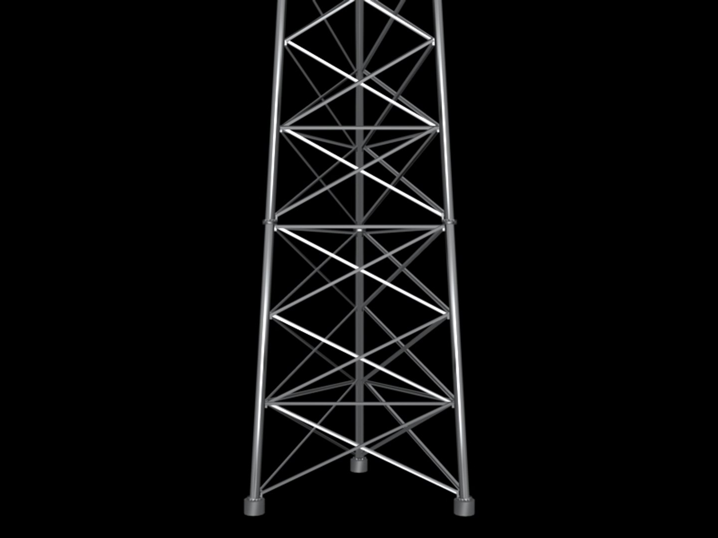 3d Model Radio Tower