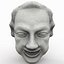 3d satyr face statue 2