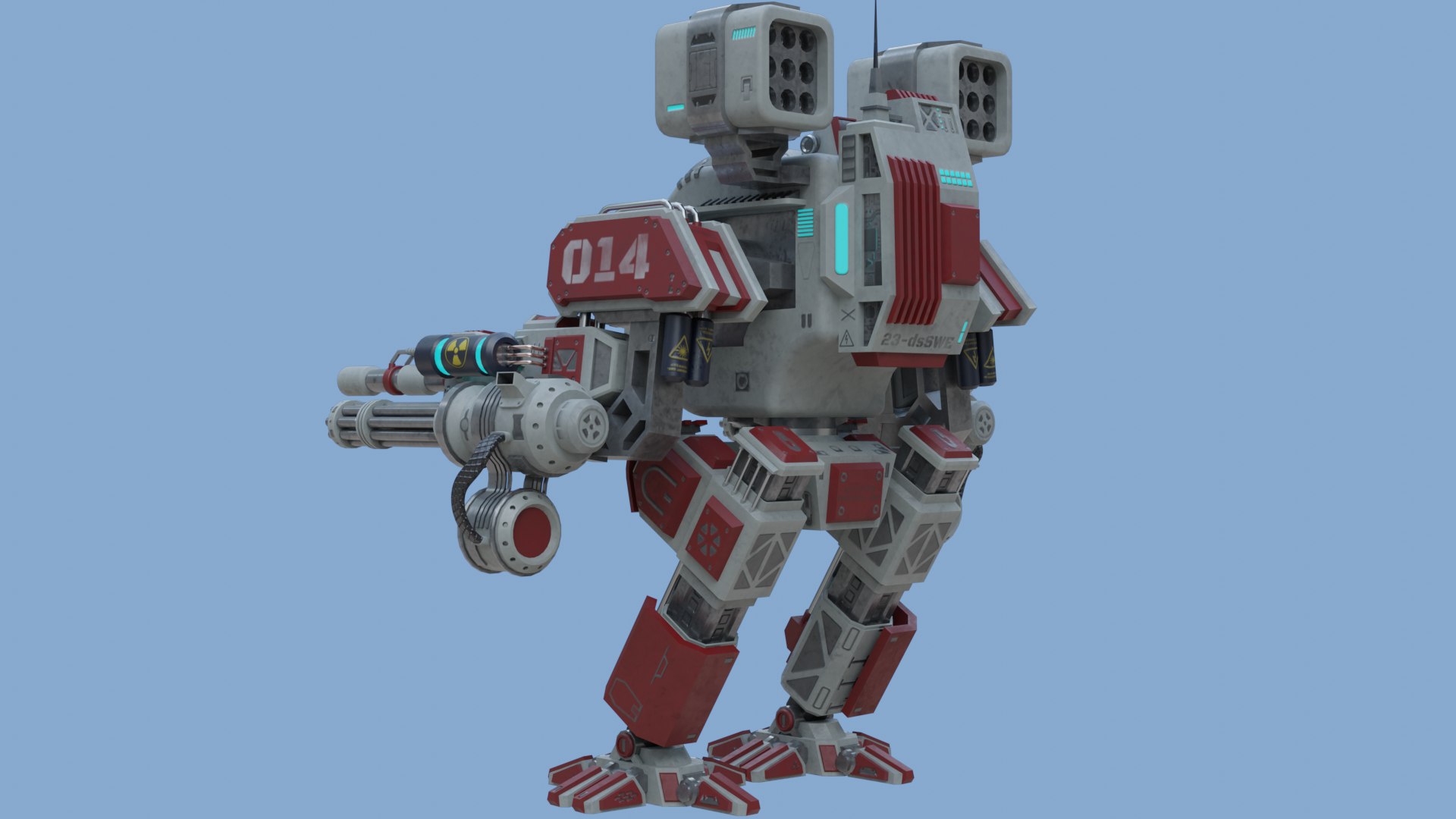 3D MECH v-2 model - TurboSquid 1740664