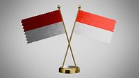 Table  Flag  of Indonesia