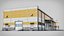Industrial Building 02 with Interior Realtime