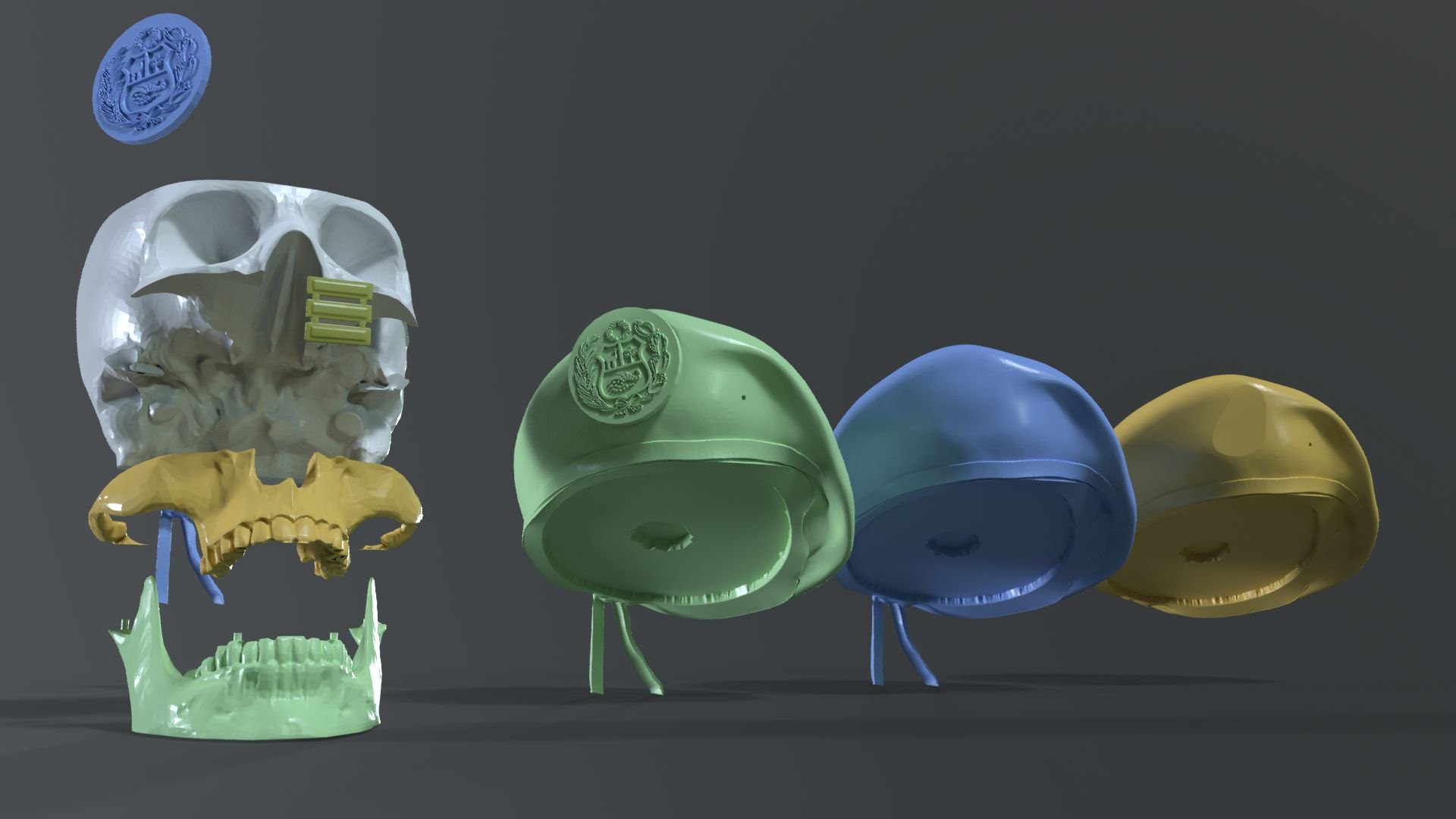 Peruvian Army Beret Skull Printable  and Renderable Model 3D model https://p.turbosquid.com/ts-thumb/q0/g7XH6P/Rp/armyberetskullprintable11/jpg/1781205280/1920x1080/fit_q87/980b9f1e56d3e9d6d4e6a2c444d7a80ea1e31904/armyberetskullprintable11.jpg