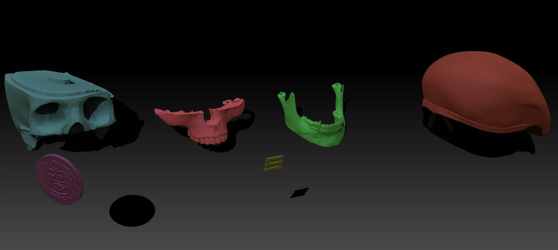 Peruvian Army Beret Skull Printable  and Renderable Model 3D model https://p.turbosquid.com/ts-thumb/q0/g7XH6P/TR/armyberetskullprintable3/jpg/1781205262/1920x1080/fit_q87/d233f2b60ba7bf962a810eb1910c59e19c0f377b/armyberetskullprintable3.jpg