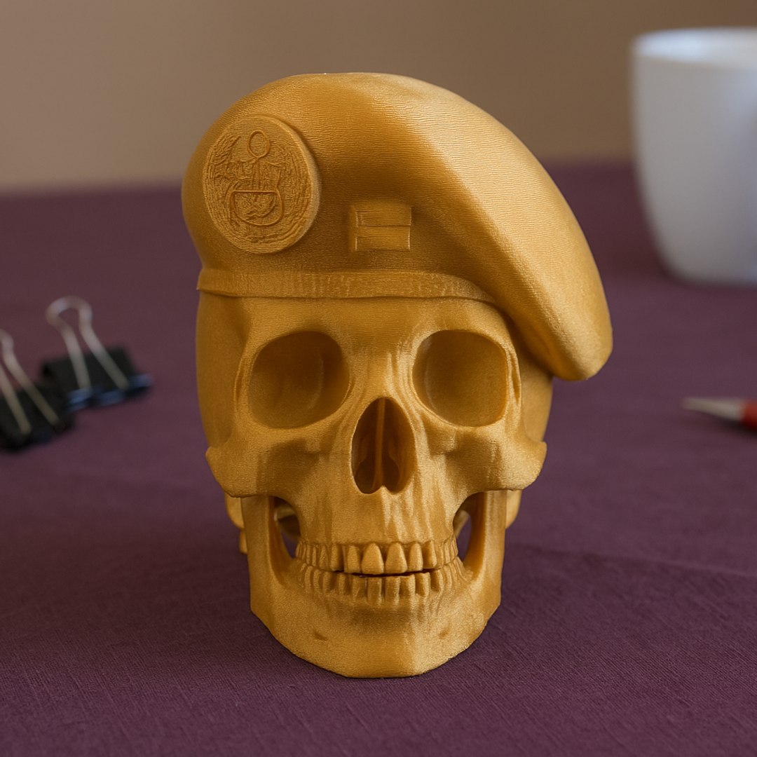 Peruvian Army Beret Skull Printable  and Renderable Model 3D model https://p.turbosquid.com/ts-thumb/q0/g7XH6P/VO/armyberetskullprintable5/png/1781205275/1920x1080/fit_q87/d8c04ad49bf50ff6caf7b4a78e385357cfe7b805/armyberetskullprintable5.jpg