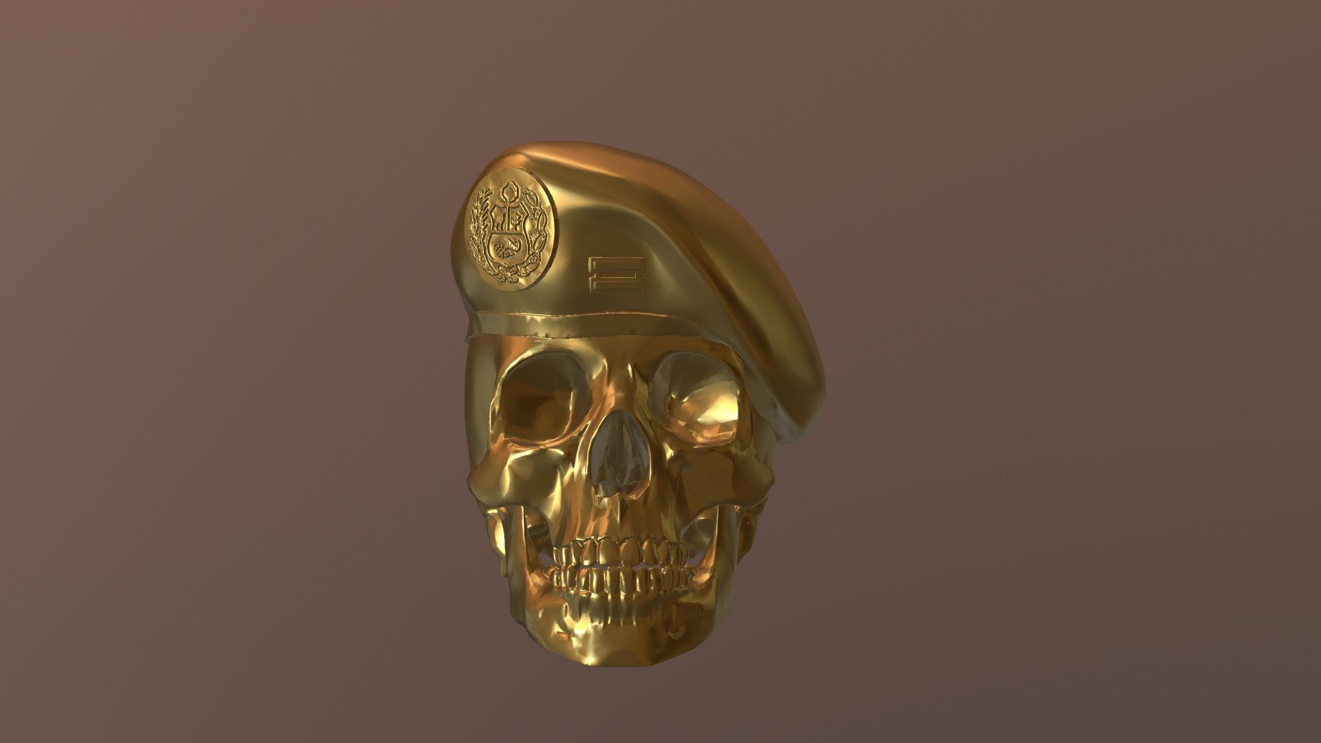 Peruvian Army Beret Skull Printable  and Renderable Model 3D model https://p.turbosquid.com/ts-thumb/q0/g7XH6P/dd/armyberetskullprintable17/jpg/1781205259/1920x1080/fit_q87/89cb87b255fcd391e83ebd0d7cf4fd4d70a2dcac/armyberetskullprintable17.jpg