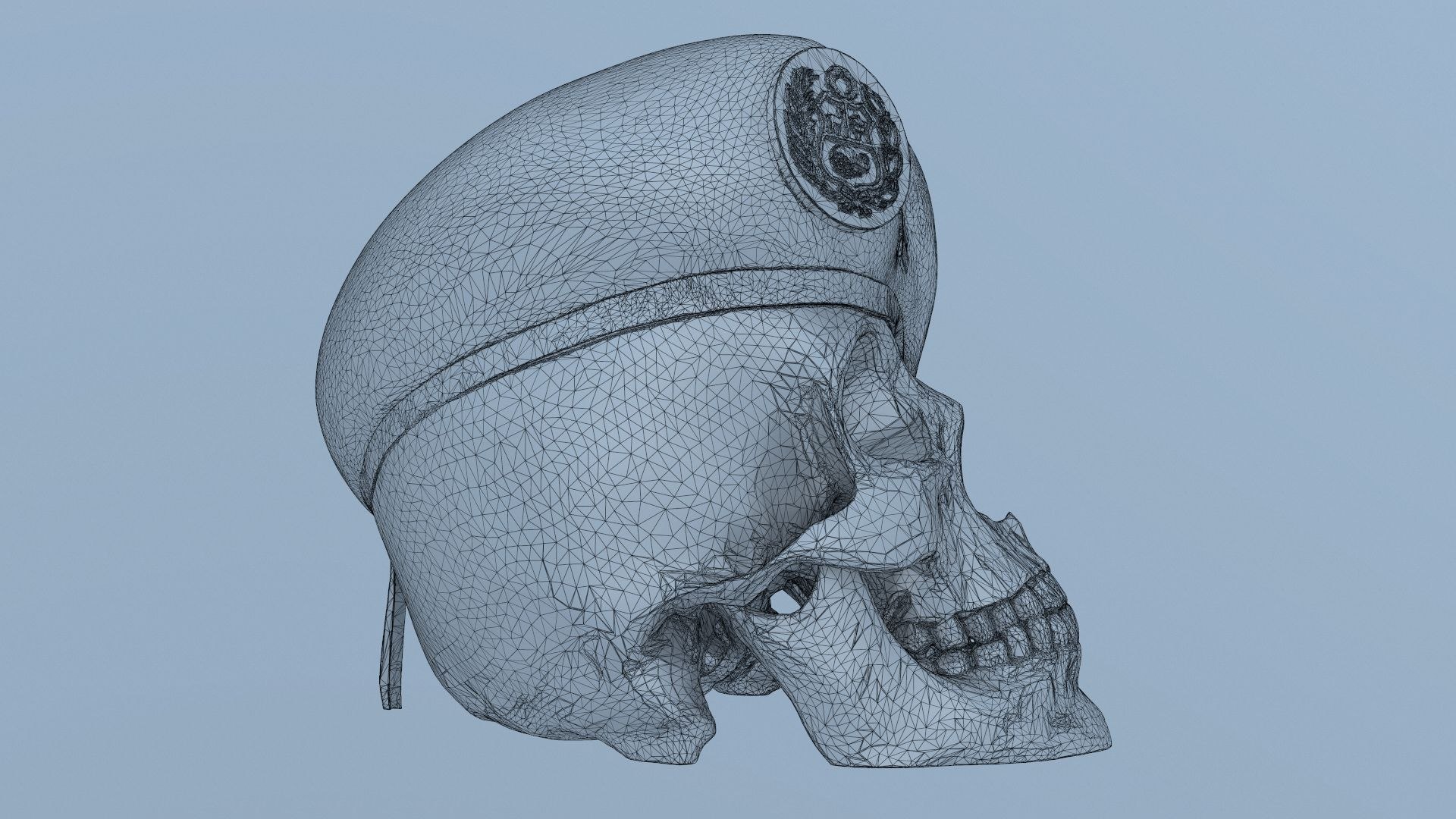 Peruvian Army Beret Skull Printable  and Renderable Model 3D model https://p.turbosquid.com/ts-thumb/q0/g7XH6P/eW/screenshot002_1/jpg/1781205654/1920x1080/fit_q87/187bdbbc2dc5a8ed6fe174f33ecd4c384ee38a59/screenshot002_1.jpg