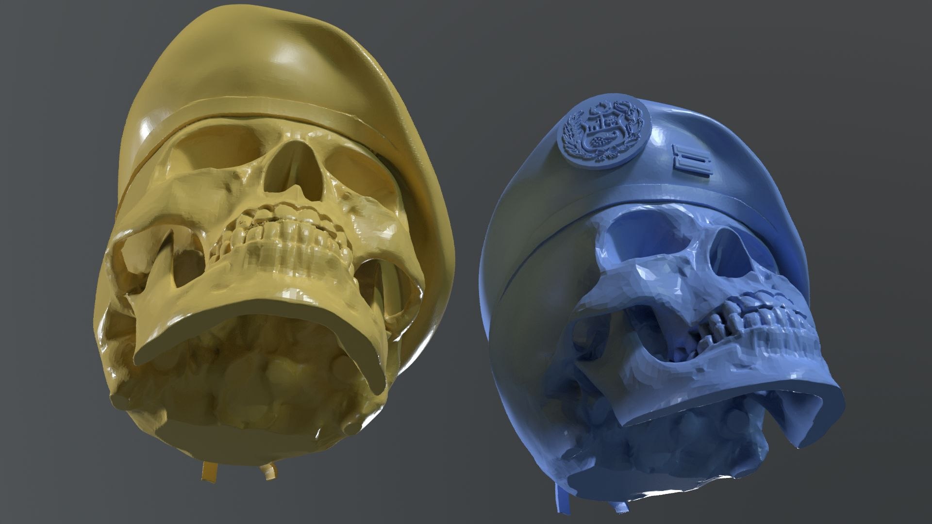 Peruvian Army Beret Skull Printable  and Renderable Model 3D model https://p.turbosquid.com/ts-thumb/q0/g7XH6P/lD/armyberetskullprintable12/jpg/1781205283/1920x1080/fit_q87/72f15a63f63a717bd0652f68f9ed394eed0efe3e/armyberetskullprintable12.jpg