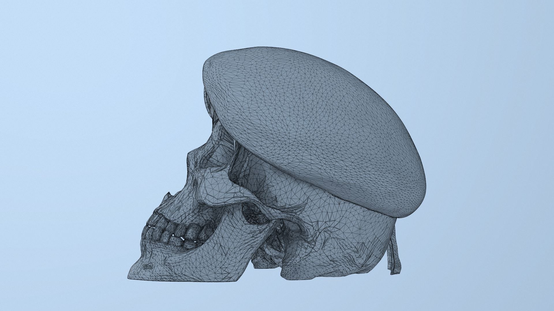 Peruvian Army Beret Skull Printable  and Renderable Model 3D model https://p.turbosquid.com/ts-thumb/q0/g7XH6P/oX/screenshot003_1/jpg/1781205654/1920x1080/fit_q87/d77de3876775663dccd7e0e81e84bd73f4fdf817/screenshot003_1.jpg