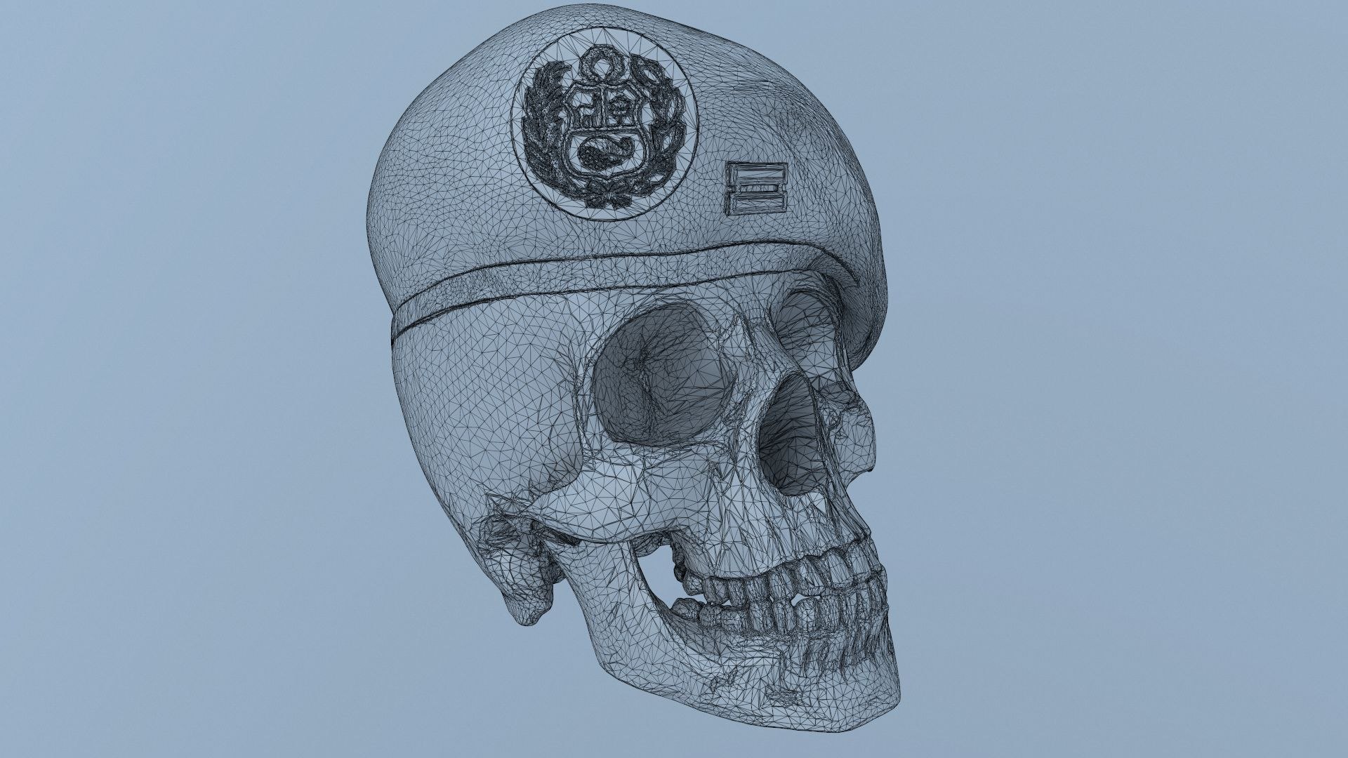 Peruvian Army Beret Skull Printable  and Renderable Model 3D model https://p.turbosquid.com/ts-thumb/q0/g7XH6P/y2/screenshot001_1/jpg/1781205655/1920x1080/fit_q87/d9b7960e1ef2928c5be0035e1250712d2327f496/screenshot001_1.jpg