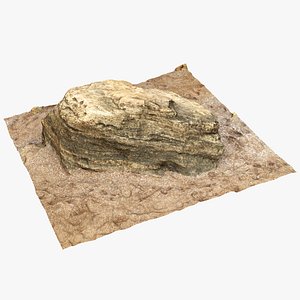 small limestone sand 3D model