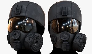 3D model gas mask