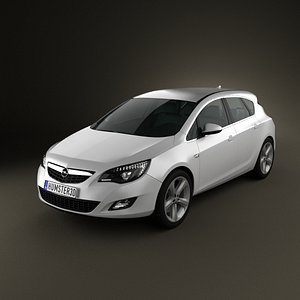modelo 3d Opel Astra G Familiar - TurboSquid 2138354