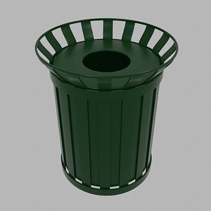 container dustbin industrial 3D model