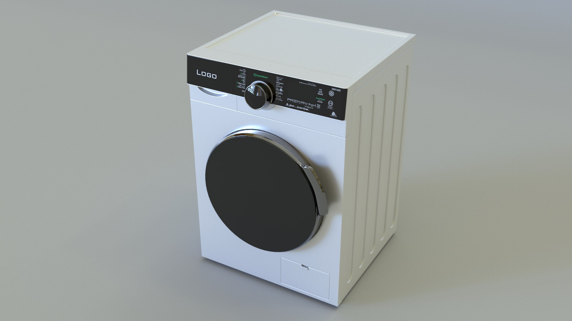 Washing Machine White Color Model - TurboSquid 2267249