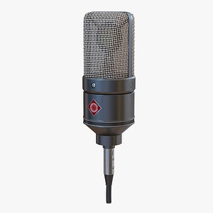 3d condenser microphone generic 3 model