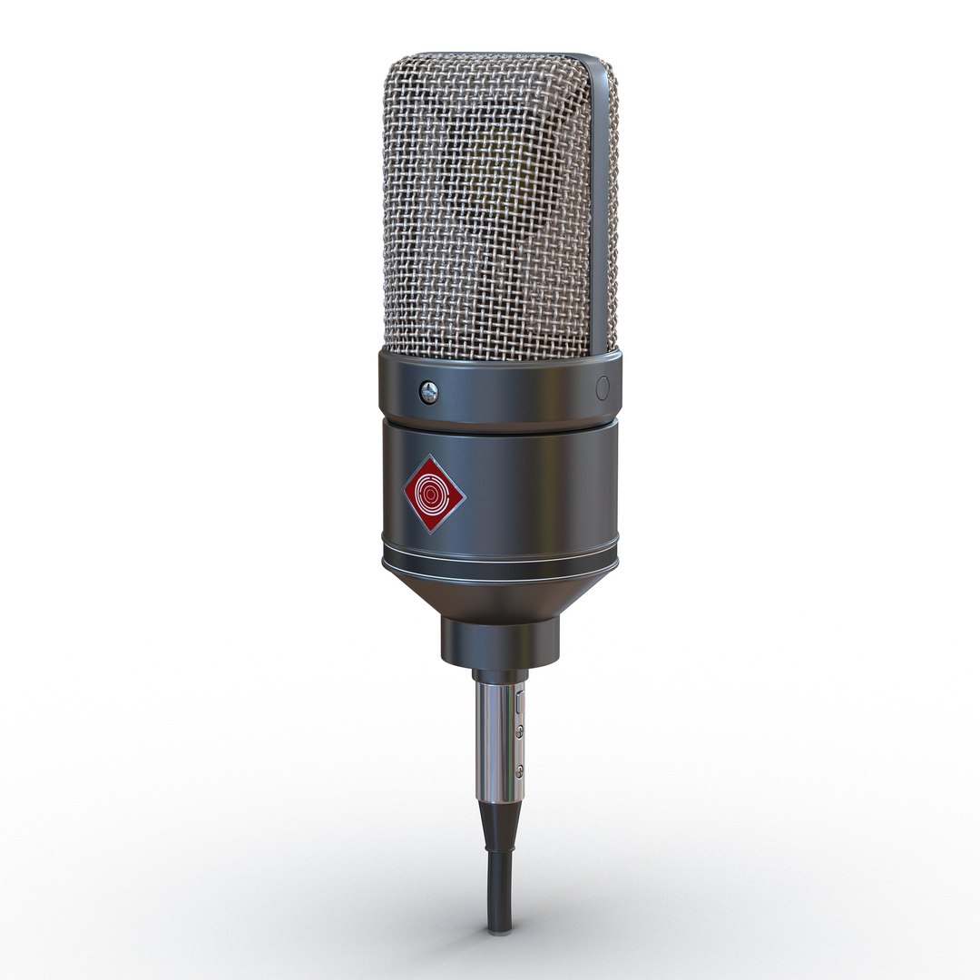 Condenser Microphone Generic 3 3D model preview
